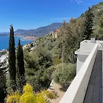 Modern Seaview With Pool Above Monaco Grimaldi (Liguria)