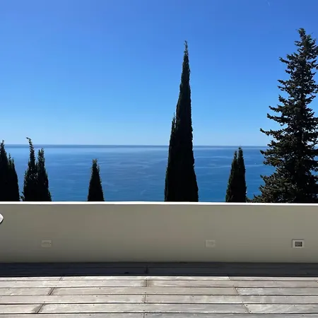 Modern Seaview With Pool Above Monaco Villa Grimaldi (Liguria)