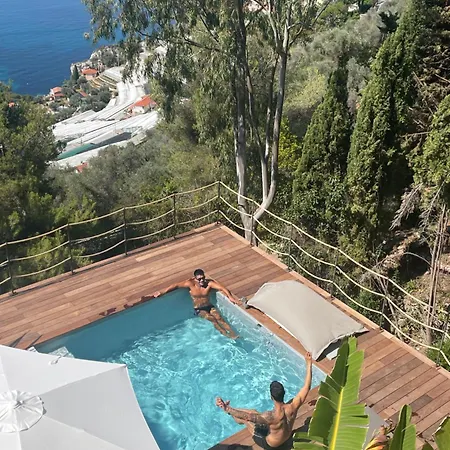 Modern Seaview With Pool Above Monaco *