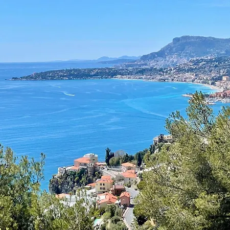 Modern Seaview With Pool Above Monaco Villa
