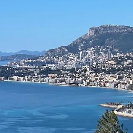Modern Seaview With Pool Above Monaco Grimaldi (Liguria)