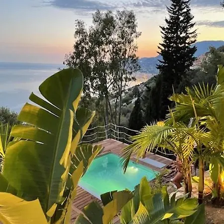 Villa Modern Seaview With Pool Above Monaco Grimaldi (Liguria)