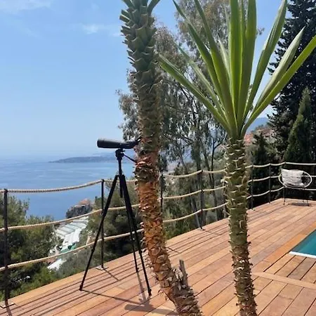 Modern Seaview With Pool Above Monaco Villa