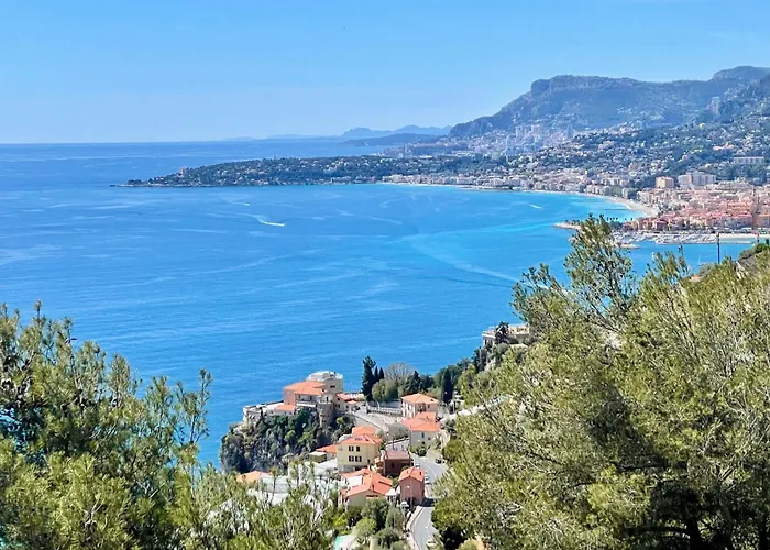 Modern Seaview With Pool Above Monaco Villa