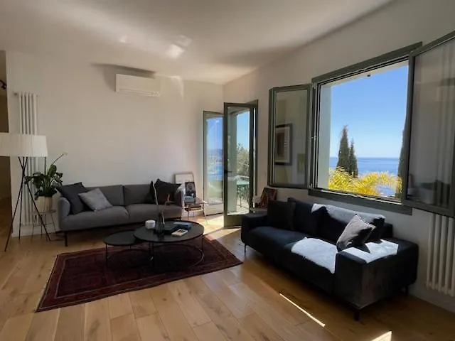 Modern Seaview With Pool Above Monaco Villa