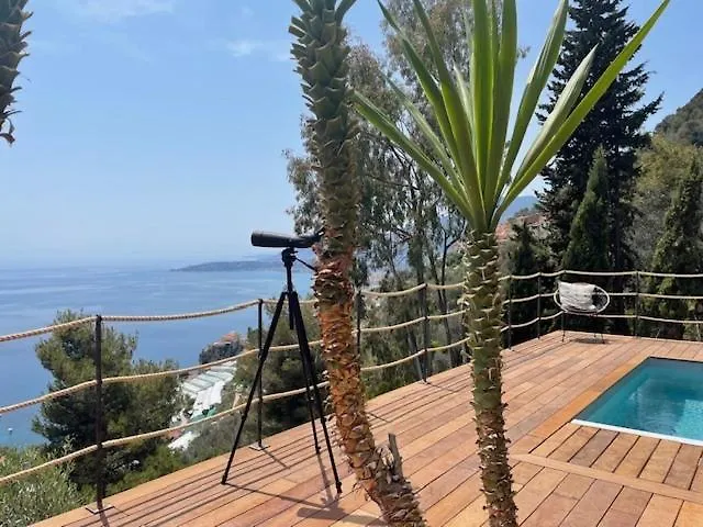 Modern Seaview With Pool Above Monaco Villa